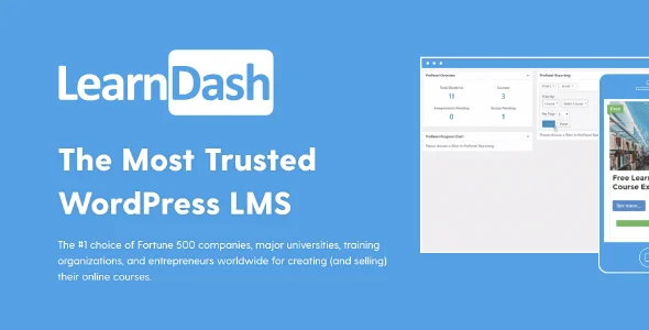 LearnDash LMS (+Addons) – The Most Trusted WordPress LMS