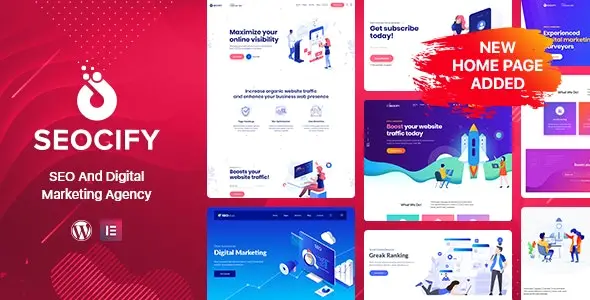 Seocify – SEO Digital Marketing Agency WordPress Theme