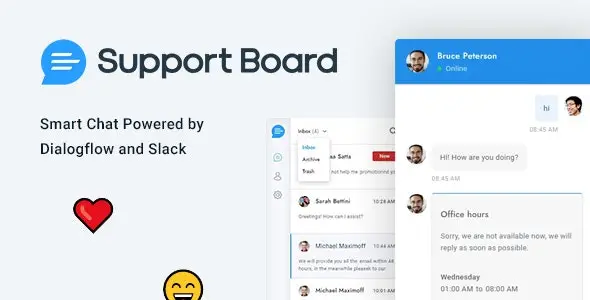 support board help desk and chat