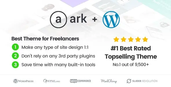 The Ark – WordPress Theme made for Freelancers