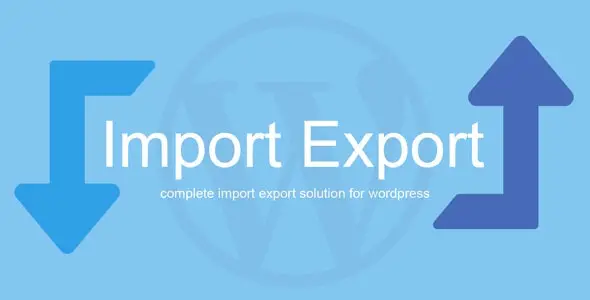wordpress import