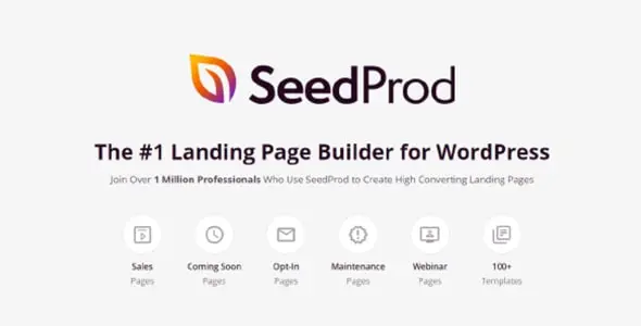 SeedProd Pro – The #1 Landing Page Builder for WordPress