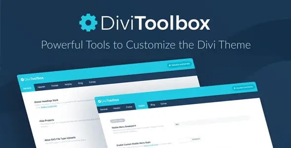 Divi Toolbox – Powerful Tools to Customize the Divi Theme