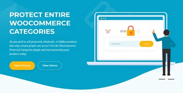 woocommerce protected categories