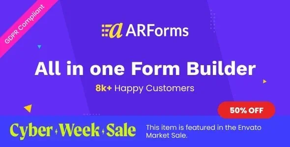 ARForms (+Addons) – WordPress Form Builder Plugin