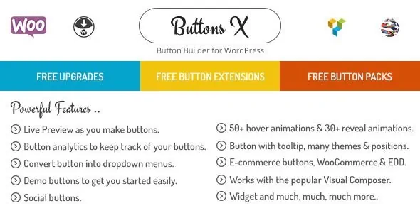 Buttons X – Powerful Button Builder for WordPress