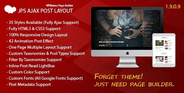 JPS Ajax Post Layout – Addon For Visual Composer