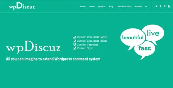 wpDiscuz (+Addons Bundle) – Better comment system