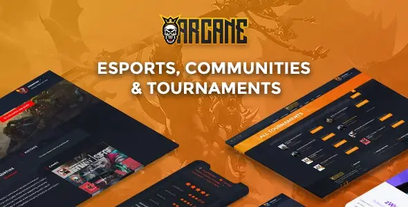 Arcane – The Gaming Community Theme