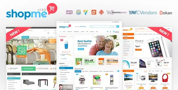 ShopMe – Multi Vendor Woocommerce WordPress Theme