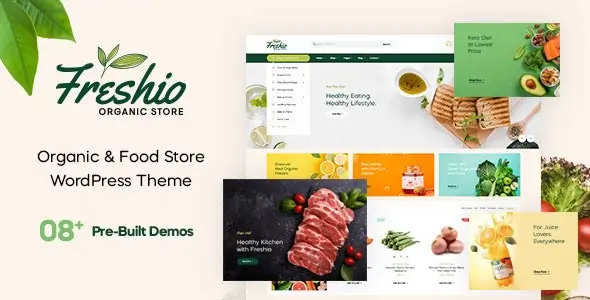 Freshio – Organic & Food Store WordPress Theme