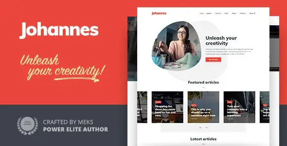 Johannes – Personal Blog Theme for Authors and Publishers
