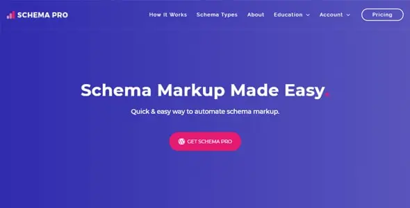 Schema Pro – Schema Markup Made Easy