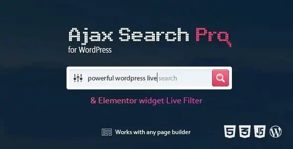 Ajax Search Pro – Live WordPress Search & Filter Plugin