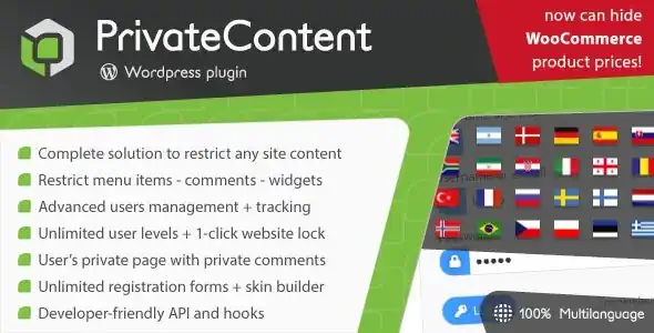 PrivateContent (+Addons) – Multilevel Content Plugin