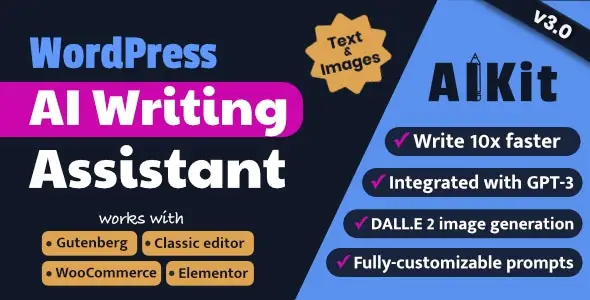 AIKit – WordPress AI Writing Assistant / OpenAI GPT-3