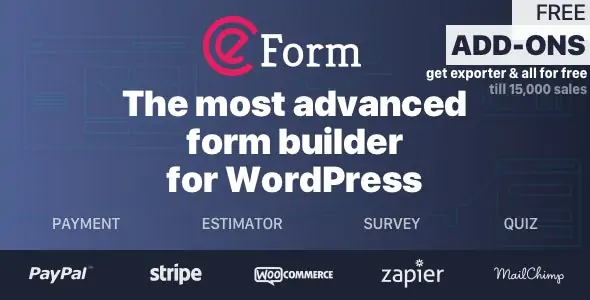 eForm – WordPress Form Builder