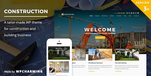 Construction – WordPress Theme