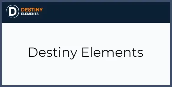 destiny elements