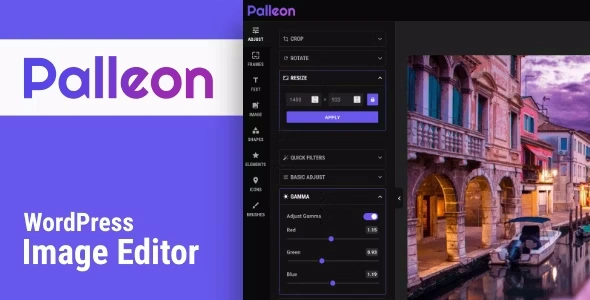 Palleon – WordPress Image Editor