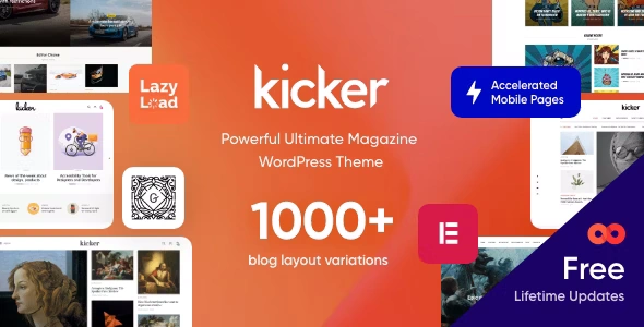 Kicker – Blog Magazine Theme