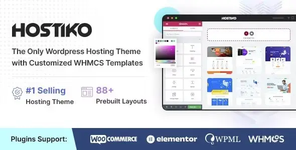 Hostiko – WordPress WHMCS Hosting Theme