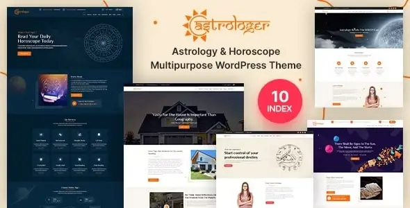 Horoscope and Astrology – WordPress Theme With AI Content Generator