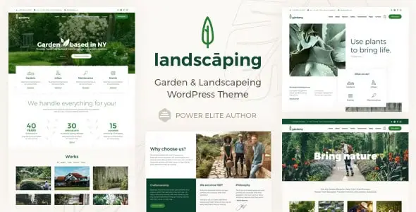 Landscaping by Vamtam – Garden Landscaper WordPress Theme