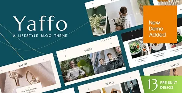 Yaffo – A Lifestyle Personal Blog WordPress Theme