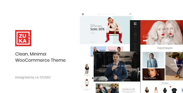 Zuka – Clean, Minimal WooCommerce Theme