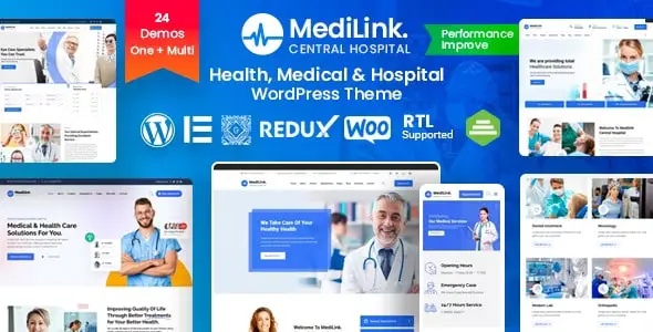 Medilink – Health & Medical WordPress Theme