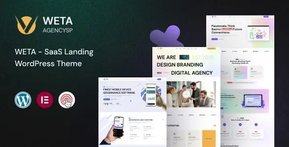 WETA – SaaS Landing WordPress Theme