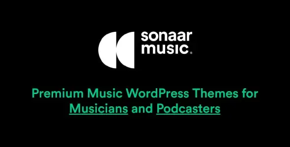 Sonaar – Music WordPress Theme for Musicians and Podcasters