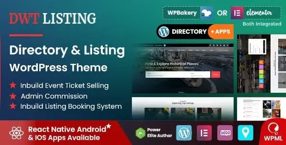 DWT – Directory & Listing WordPress Theme