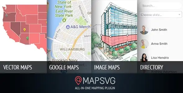 MapSVG – All Kinds of Maps and Store Locator for WordPress