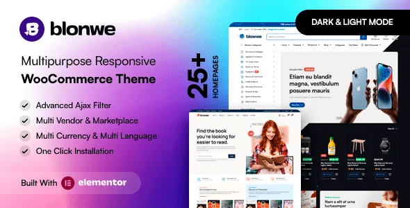 Blonwe – Multipurpose WooCommerce Theme