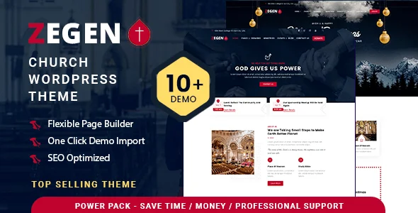 Zegen – Church WordPress Theme