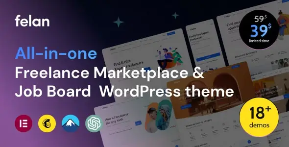 Felan – Freelance Marketplace and Job Board WordPress Theme