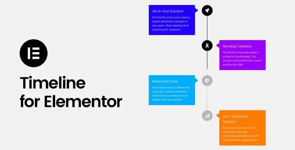 Timeline Widget Pro For Elementor – Cool Timeline