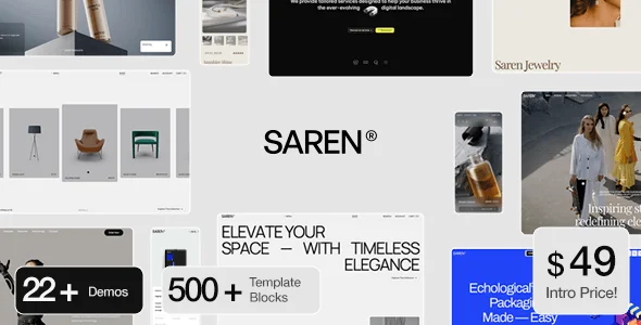 Saren – Multi-Concept WooCommerce WordPress Theme