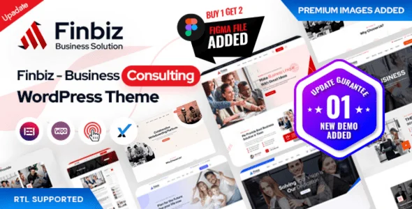 Finbiz – Consulting Business WordPress Theme
