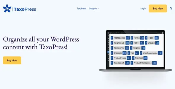Taxopress – Create and Manage Tags